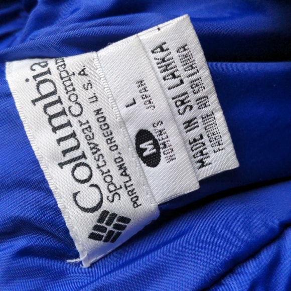 Columbia Vintage 90s Purple/Blue Snow Ski Pants Winter Outdoor Snowboard Sz M - Picture 7 of 8